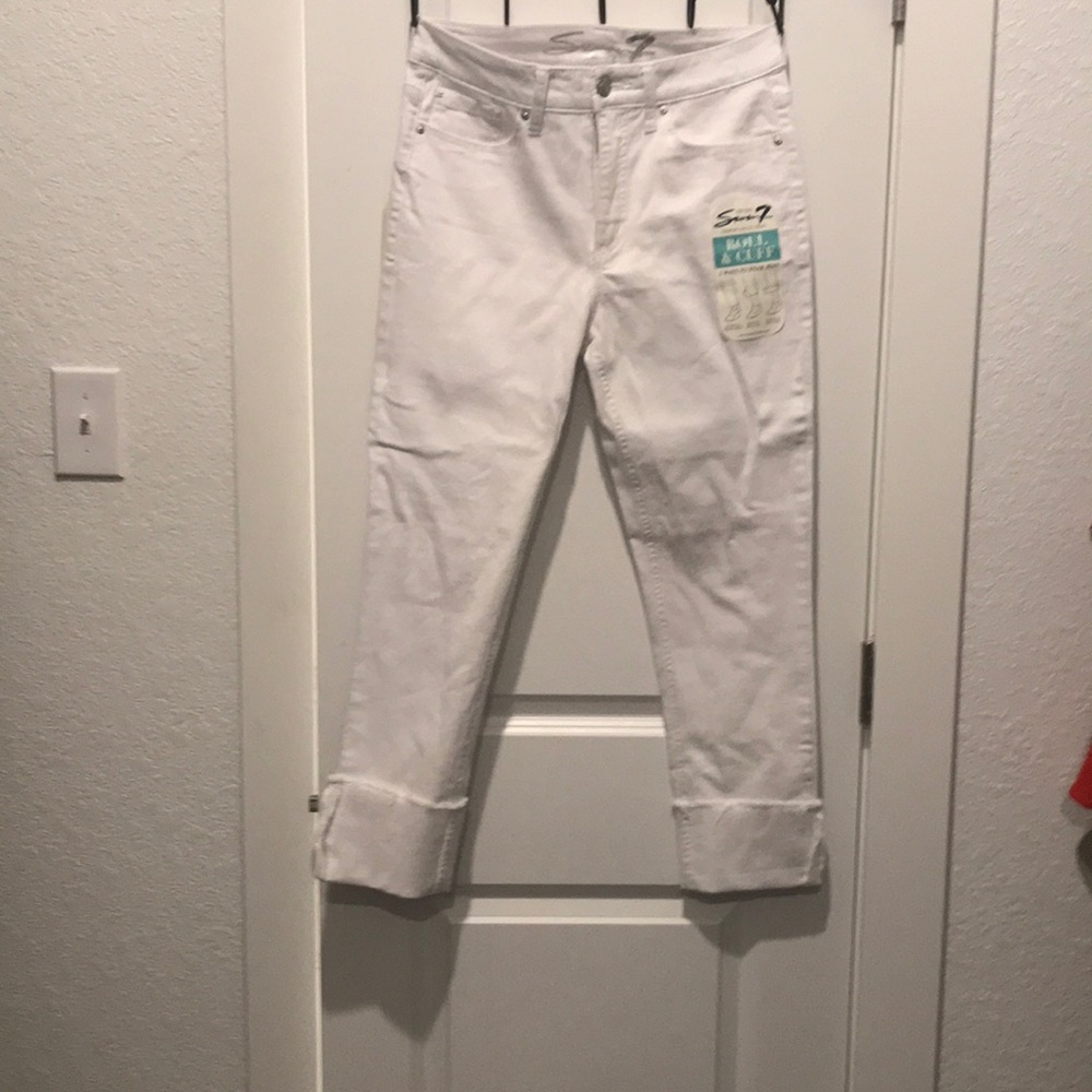 White jeans